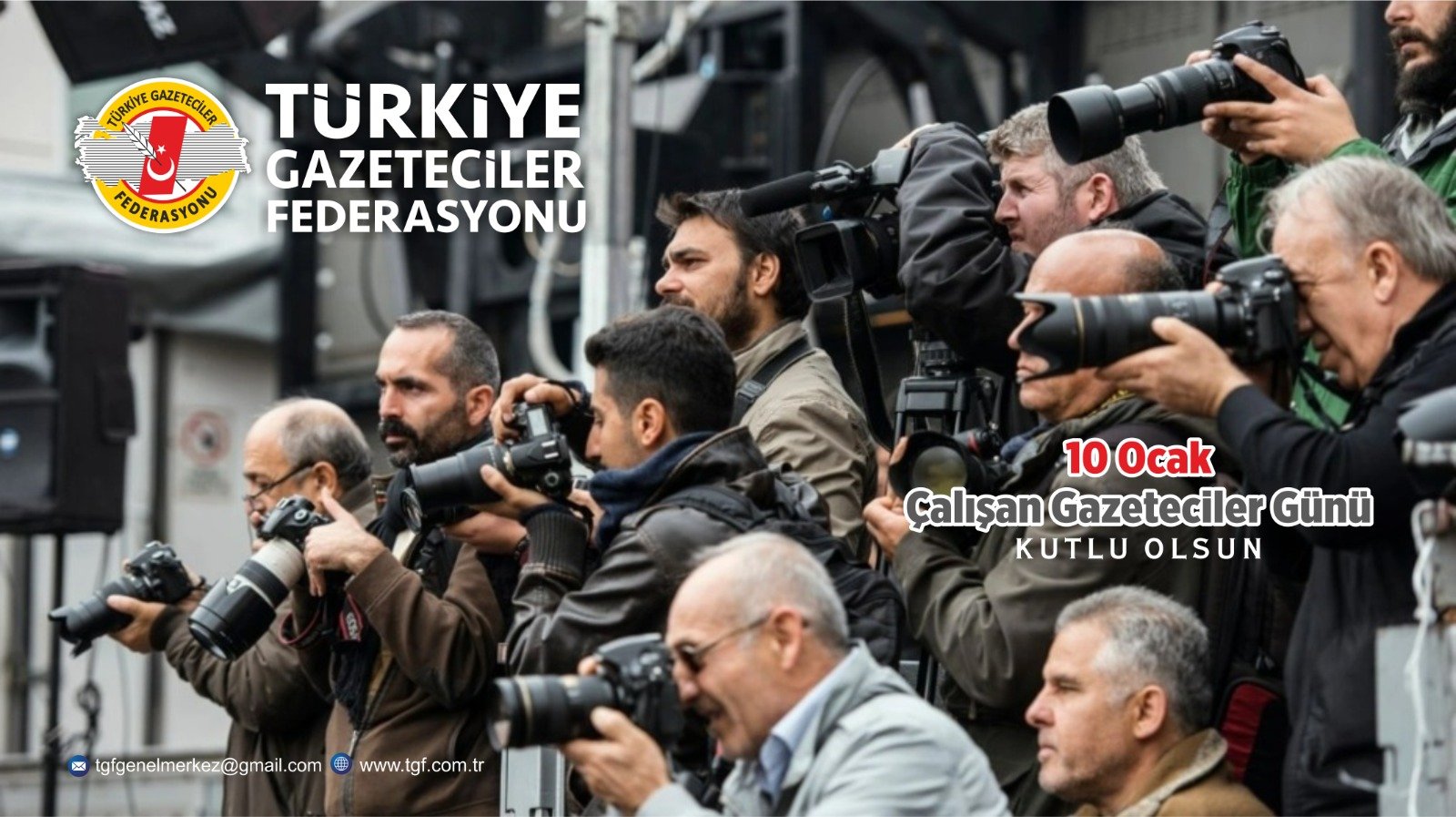 TGF Genel Başkanı Karaca’dan 10 Ocak Çalışan Gazeteciler Günü mesajı