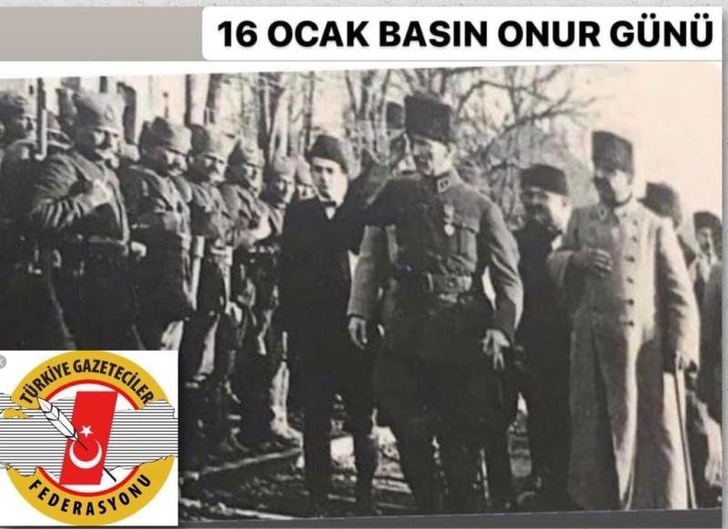 TGF : “16 Ocak Basın Onur Günü kutlu olsun”