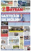 Anadolu Bayram Gazetesi her yıl olduğu gibi 17.yıl 30.Sayısıyla Ramazan Bayramı’nın 2. Günü okurlarıyla buluştu.