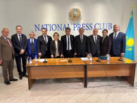 TGF GENEL BAŞKANI YILMAZ KARACA, KAZAKİSTAN’DAN SESLENDİ: TÜRK DÜNYASININ ORTAK SESİ DAHA GÜR ÇIKACAKTIR KAZAKİSTAN’DAN SESLENDİ: