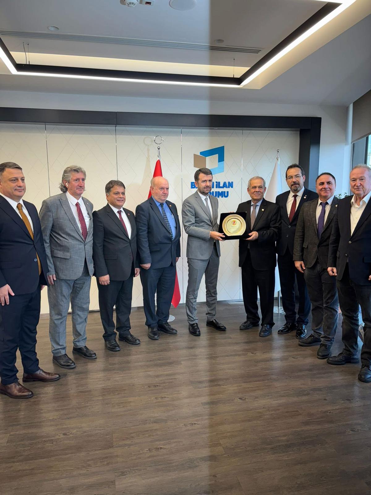 TGF’DEN BİK GENEL MÜDÜRÜNE ZİYARET