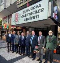 ADANA’DA BAYRAK DEĞİŞİMİ GENEL BAŞKAN YILMAZ KARACA; “TGF OLARAK YANLARINDAYIZ”