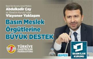 TGF’den BİK GENEL MÜDÜRÜNE TEŞEKKÜR..