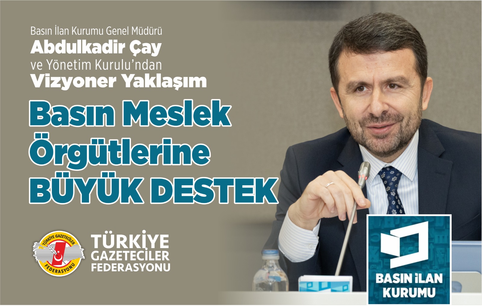 TGF’den BİK GENEL MÜDÜRÜNE TEŞEKKÜR..