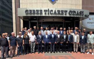 GEBZE, TGF VE BASIN VAKFI YÖNETİMİNİ AĞIRLADI