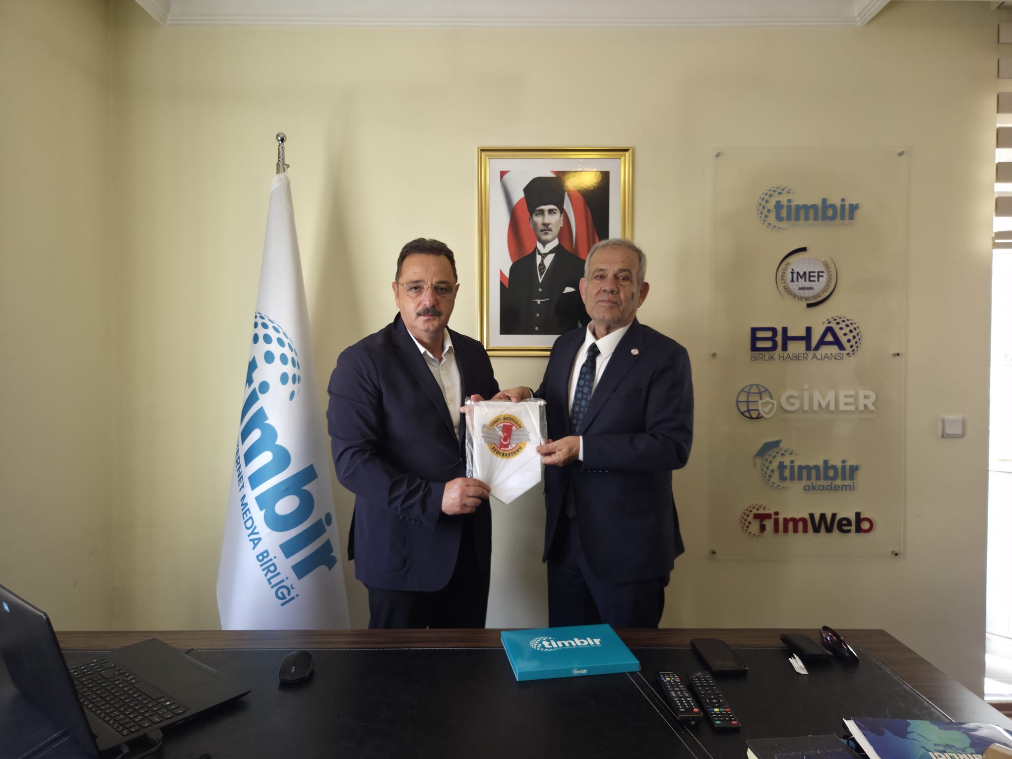 KARACA’DAN TÜRK İNTERNET MEDYA BİRLİĞİNE ZİYARET