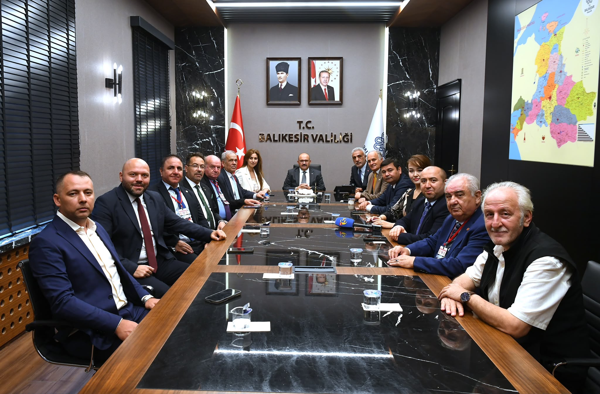 11 Ülke ve 81 İlden Gazeteciler Balıkesir’de