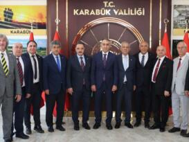 Basın Temsilcilerinden Karabük Valisi’ne Ziyaret